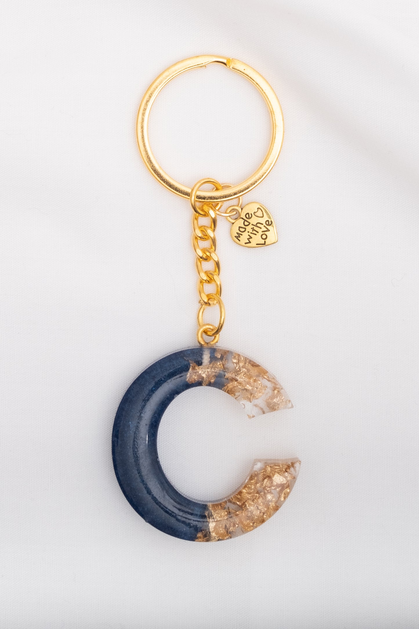 TWO TONE ALPHABET KEYRINGS & BOOKMARKS
