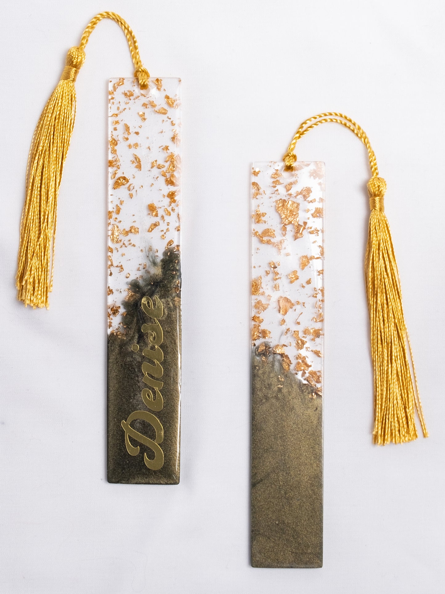 TWO TONE ALPHABET KEYRINGS & BOOKMARKS