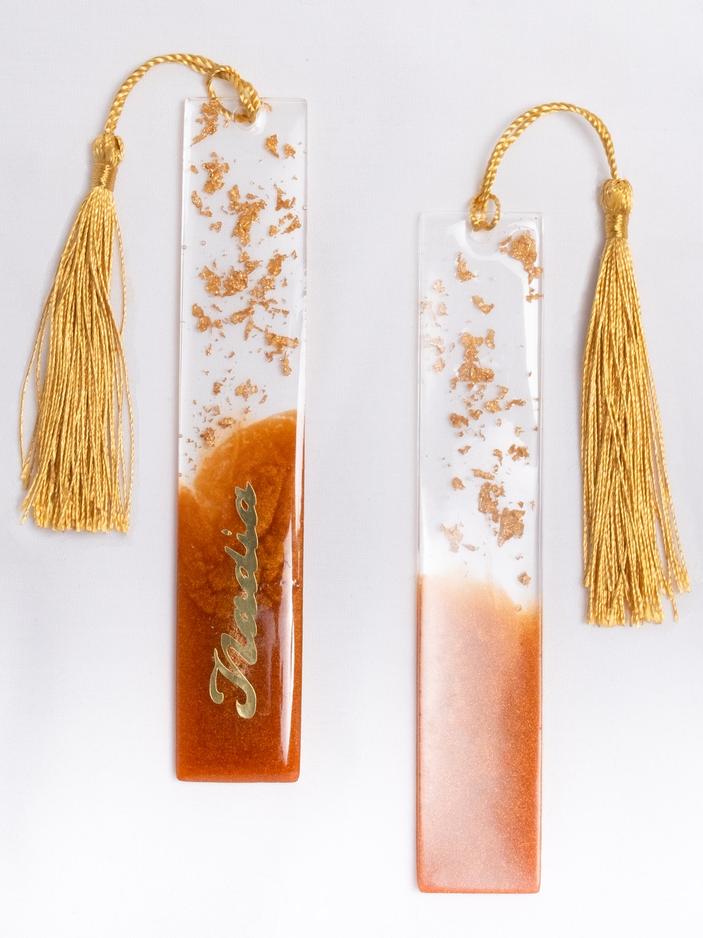 TWO TONE ALPHABET KEYRINGS & BOOKMARKS