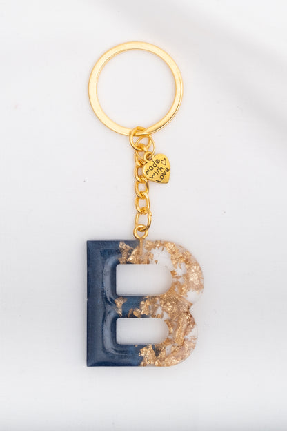 TWO TONE ALPHABET KEYRINGS  & BOOKMARKS