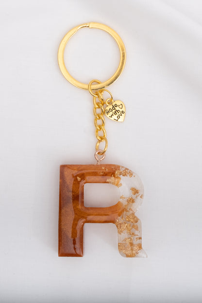 TWO TONE ALPHABET KEYRINGS  & BOOKMARKS