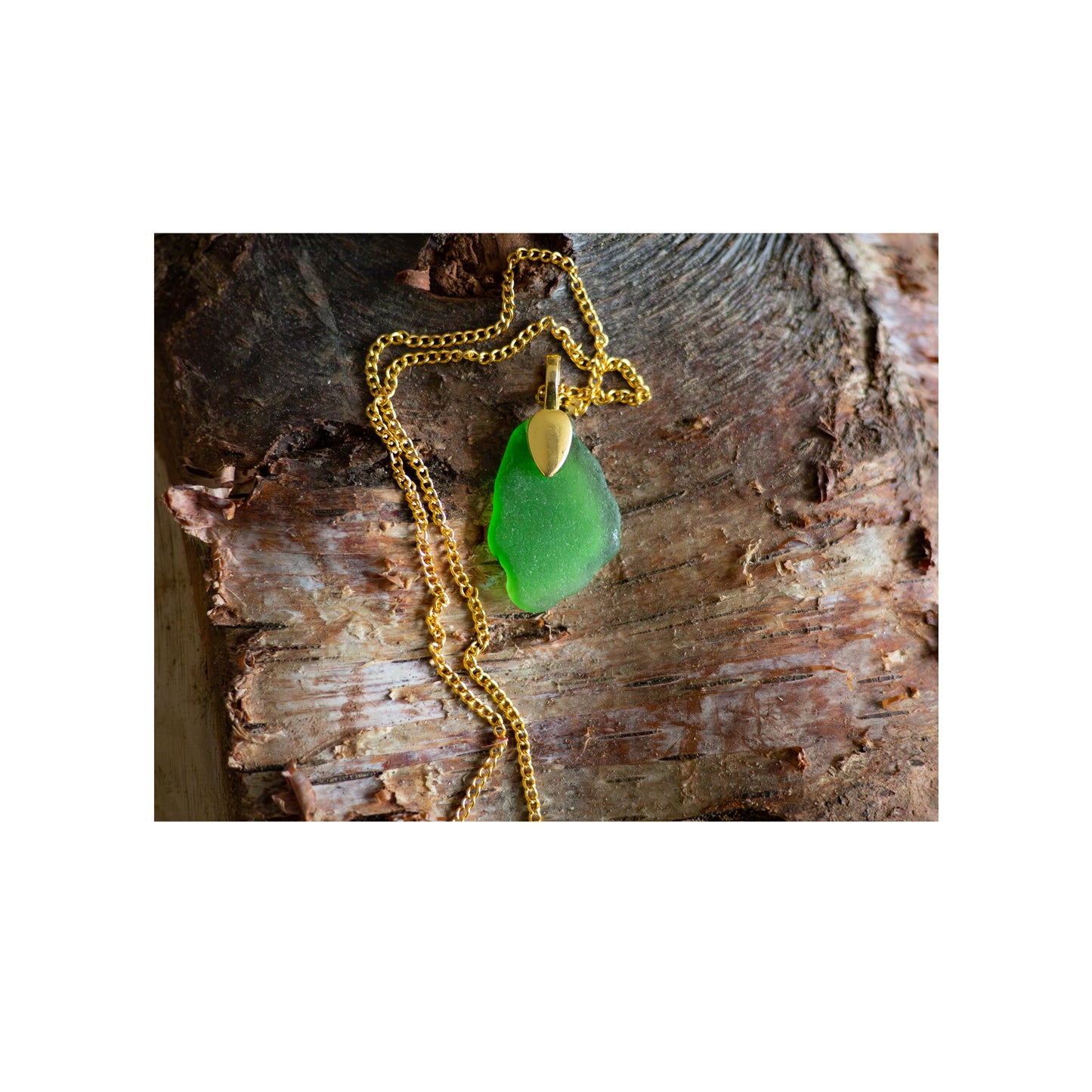 SEA GLASS NECKLACES - ALL UNIQUE PIECES