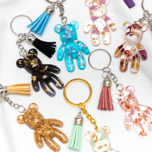 TEDDY BEAR KEYRINGS - FASHION KEYRING ADORNMENT