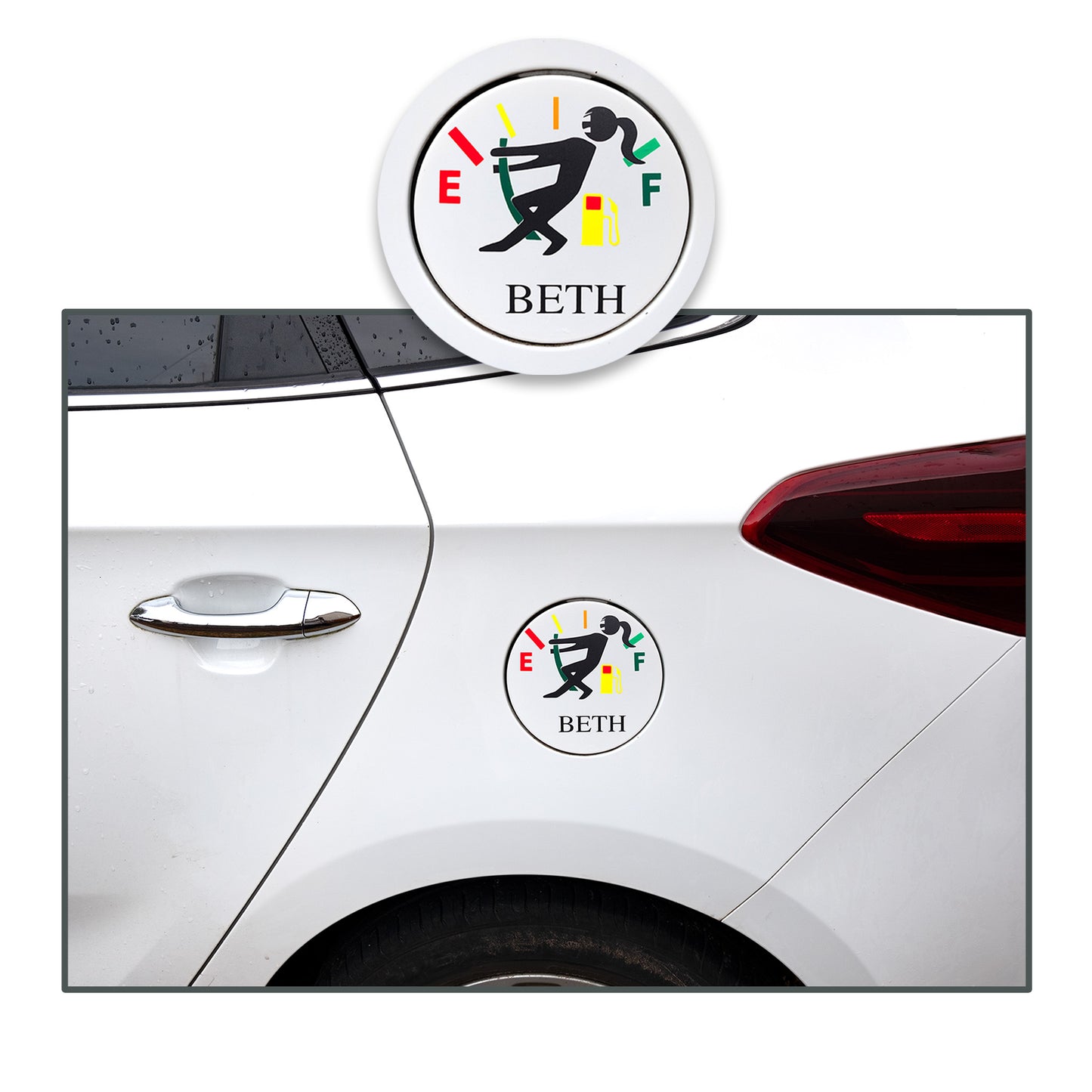 PETROL CAP DECALS