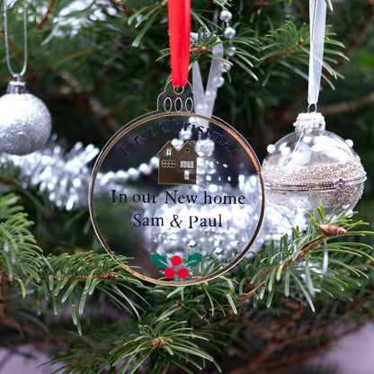 PERSONALISED CHRISTMAS TREE DECORATIONS