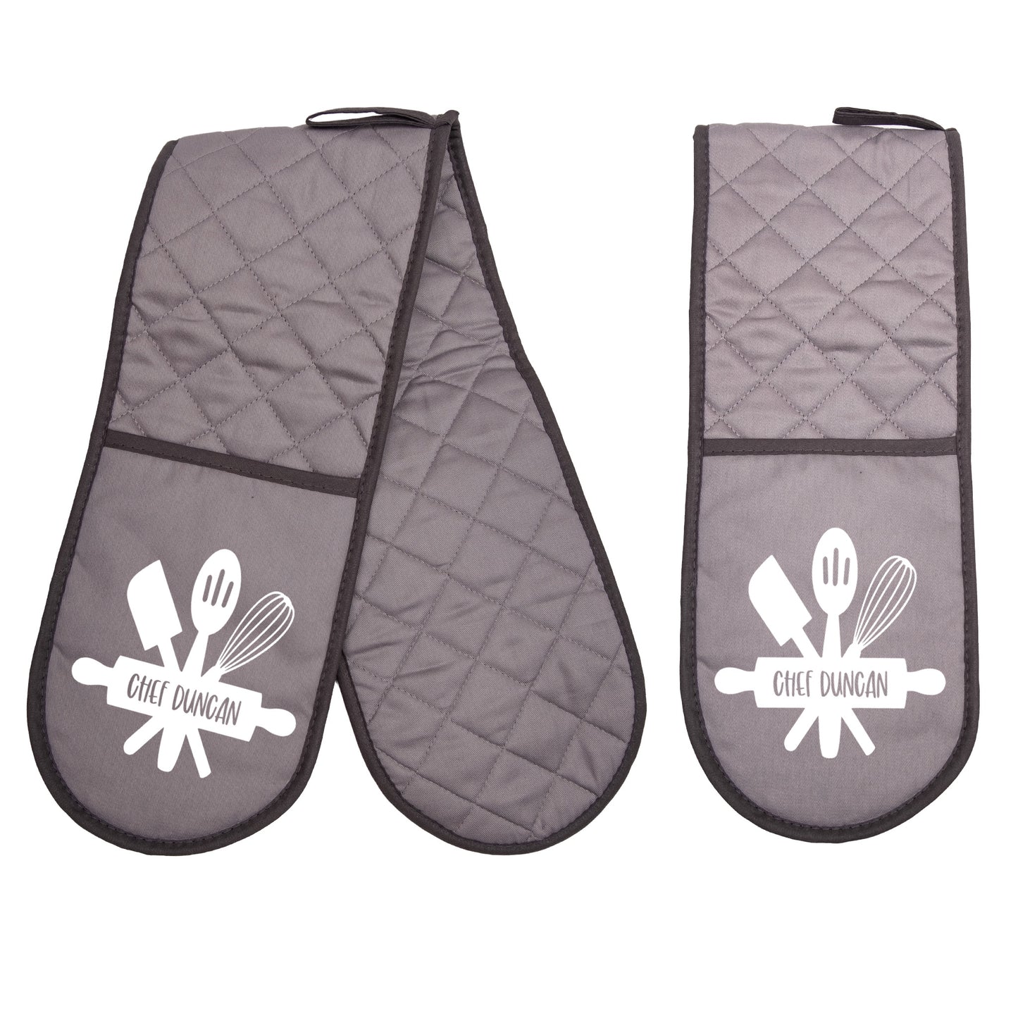 FESTIVE OVEN GLOVES