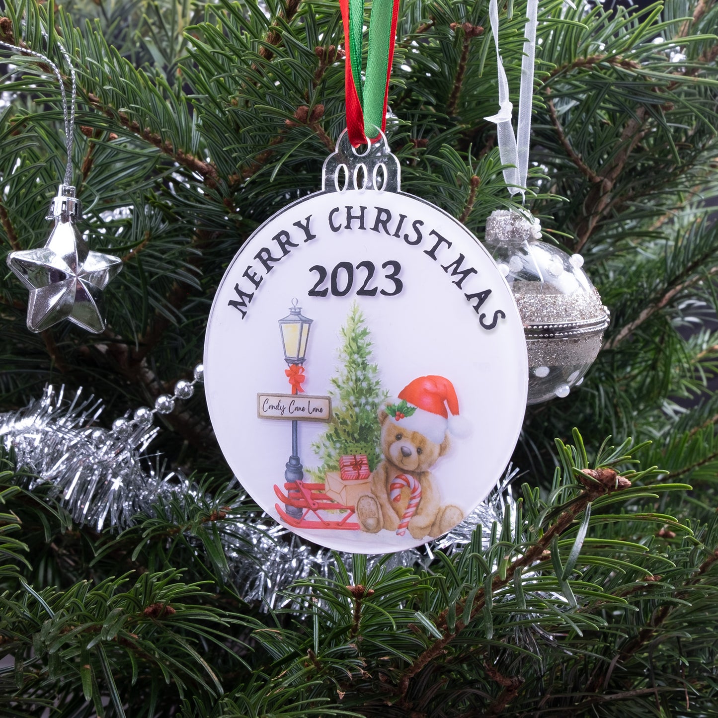 PERSONALISED CHRISTMAS TREE DECORATIONS