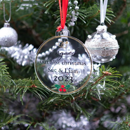 PERSONALISED CHRISTMAS TREE DECORATIONS