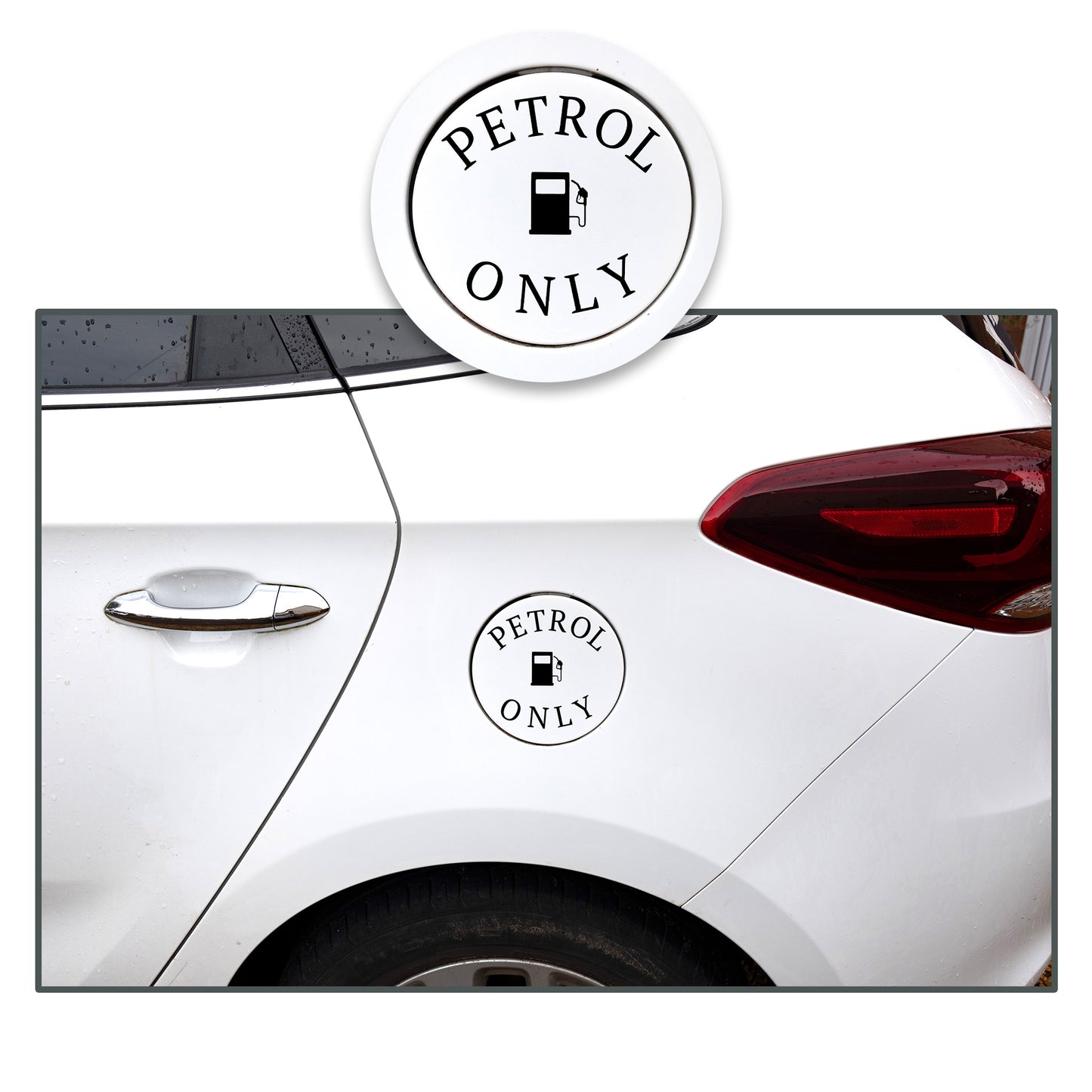 PETROL CAP DECALS