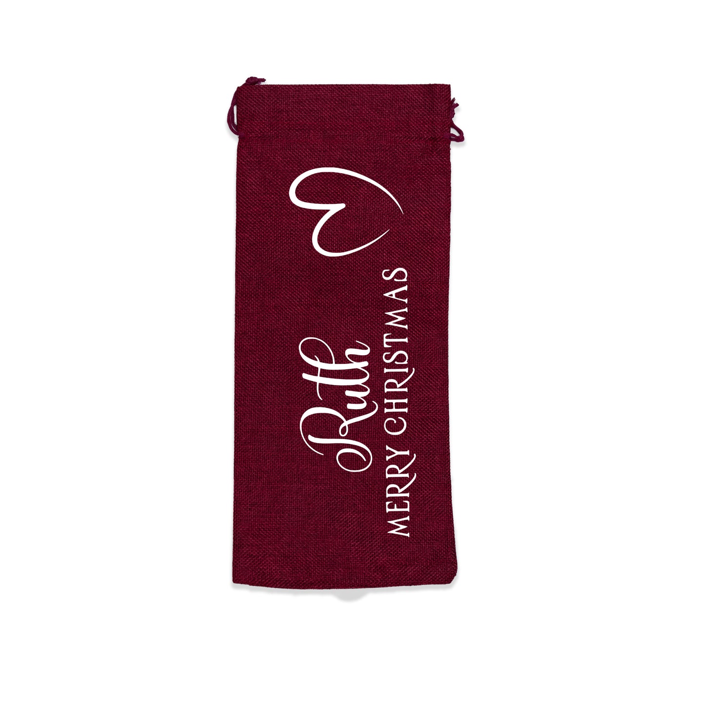 PERSONALISED WINE BOTTLE GIFT BAG