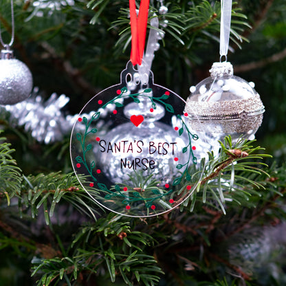 PERSONALISED CHRISTMAS TREE DECORATIONS