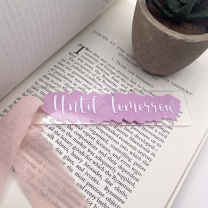 BRUSH STROKE BOOKMARKS